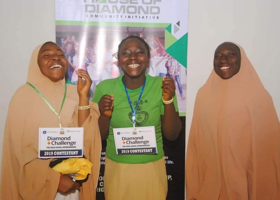 Young women at a House of Diamond event