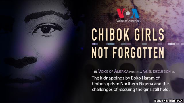 Voice of America Chibok Girls Not Forgotten panel discussion graphic